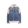 Jean Paul Gaultier Denim Jacket In Blue