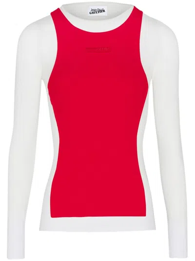 Jean Paul Gaultier Petit Grand Top In Red