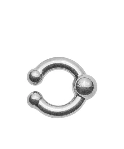 Jean Paul Gaultier Piercing Ear Cuff In Gray