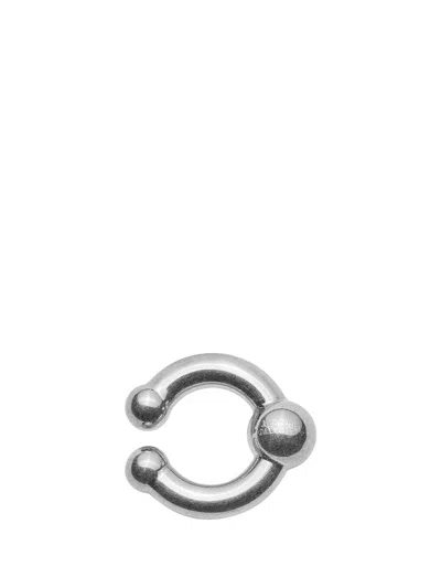 Jean Paul Gaultier Piercing Earcuff In Metallic
