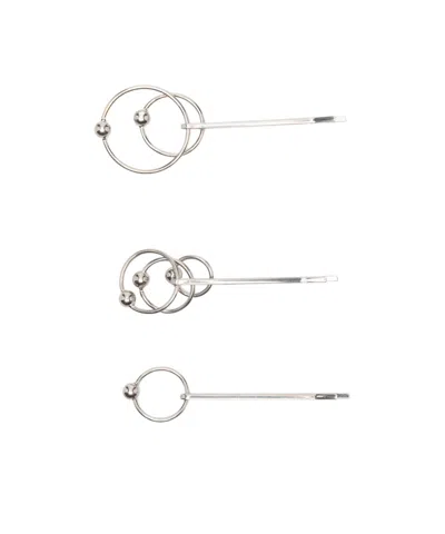 Jean Paul Gaultier Piercing Hair Pins (set Of Three) In White