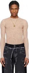Jean Paul Gaultier Spirale T-shirt In 2026-palepink/dustyp