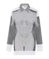 Jean Paul Gaultier Petit Grand Shirt In Gray