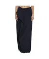Jean Paul Gaultier Women Pantaskirt With Trench Details In Black