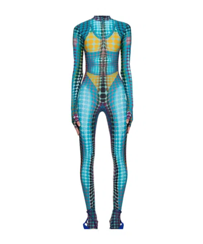 JEAN PAUL GAULTIER POLKA DOT JUMPSUIT