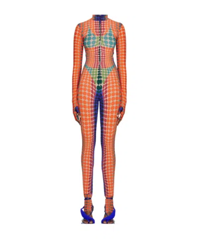 JEAN PAUL GAULTIER POLKA DOT JUMPSUIT