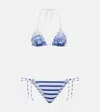 Jean Paul Gaultier Bedruckter Bikini In Multicolor