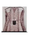Jean Paul Gaultier Printed Corset Scarf In Gray