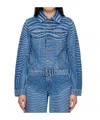 Jean Paul Gaultier Printed Denim Jacket