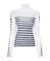Jean Paul Gaultier Layered Top With Marinière In White