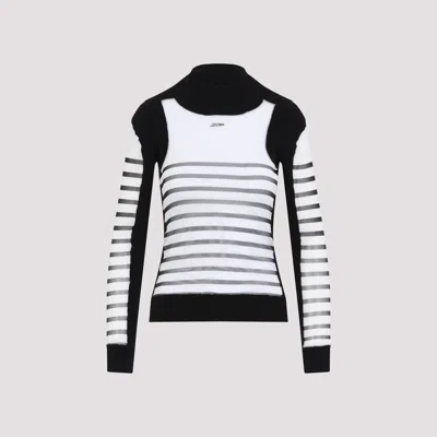 JEAN PAUL GAULTIER PRINTED MARINIERE PULLOVER