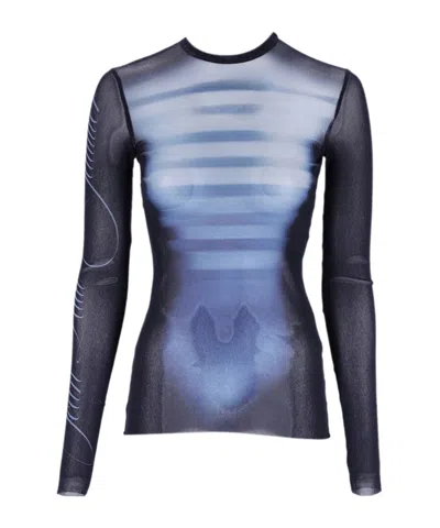 JEAN PAUL GAULTIER JEAN PAUL GAULTIER LE MALE PRINTED TOP