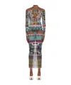 Jean Paul Gaultier Printed Pattern Dress In Pattern