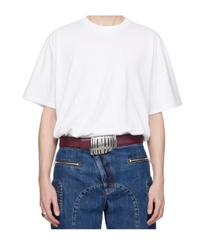 Jean Paul Gaultier Printed Short-sleeve T-shirt In White