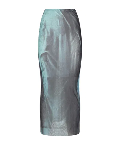 JEAN PAUL GAULTIER PRINTED SKIRT
