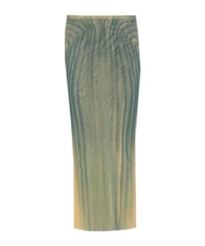 JEAN PAUL GAULTIER JEAN PAUL GAULTIER THE LONG SPIRALE SKIRT