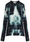 Jean Paul Gaultier Squeletor Top Woman Black And Blue In Black