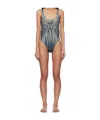Jean Paul Gaultier Printed Swimsuit