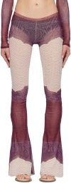 Jean Paul Gaultier Printed Trousers In Multi