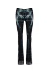 Jean Paul Gaultier Sheer Tulle Trousers X-ray Print
