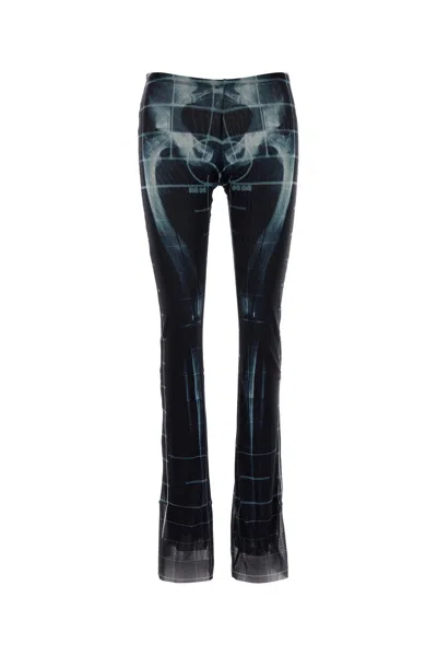 JEAN PAUL GAULTIER PRINTED TULLE PANT