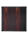 Jean Paul Gaultier Python Print Logo Scarf In Multi