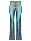 Jean Paul Gaultier "re-edition: Flare Trousers" Trousers In Blue