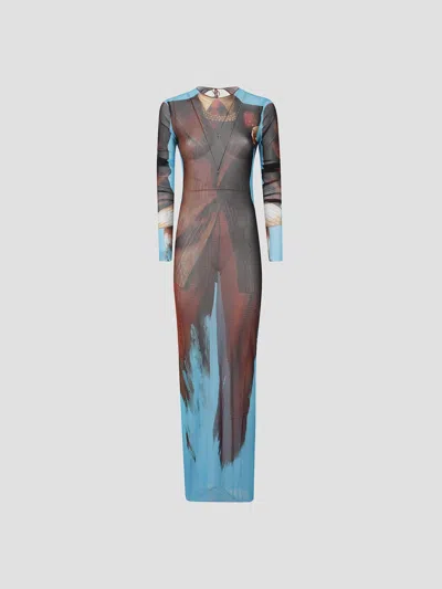 Jean Paul Gaultier Re-edition Mini Tennis Robe Costume In Multi