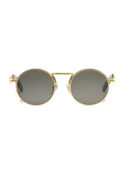 Jean Paul Gaultier Resort Sunglasses In Gold, Tortoise