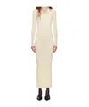 Jean Paul Gaultier Ribbed Twisted Double Layer Piercing Dress