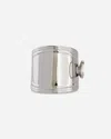 Jean Paul Gaultier Ring-pull Bracelet Silver In Metallic