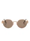 JEAN PAUL GAULTIER ROUND-FRAME SUNGLASSES