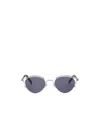 Jean Paul Gaultier Round-frame Sunglasses In Gray