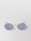 Jean Paul Gaultier Round Frame Sunglasses With Side Cut-out Detail In Blue