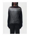 Jean Paul Gaultier Sweater  Woman Color Black In Gray