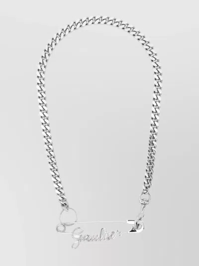Jean Paul Gaultier "safety Pin" Removable Necklace