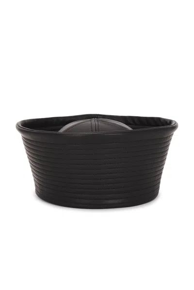 Jean Paul Gaultier Sailor Hat In Black