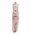 Jean Paul Gaultier Graphic-print Sleeveless Maxi Dress