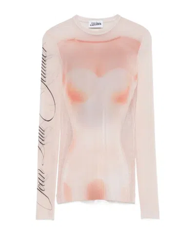 JEAN PAUL GAULTIER JEAN PAUL GAULTIER LE CLASSIQUE PRINTED TOP