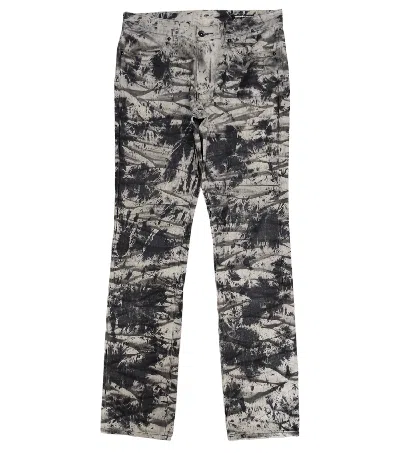 Pre-owned Jean Paul Gaultier Semantic Design Denim Pants Y2k Jpg Undercover Style In Black