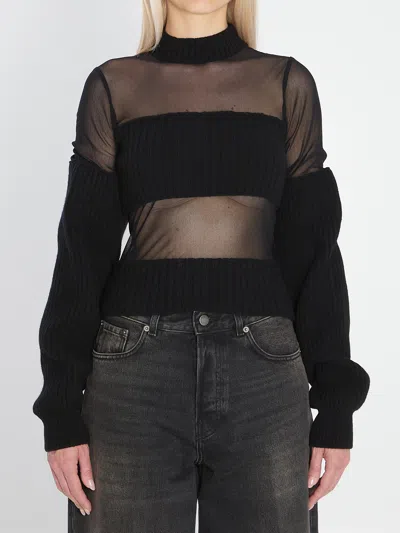 Jean Paul Gaultier Sheer-effect Sweater