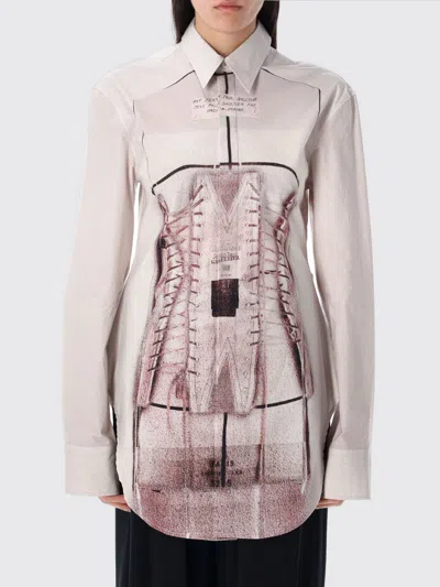 JEAN PAUL GAULTIER SHIRT JEAN PAUL GAULTIER WOMAN COLOR PINK,G96491010