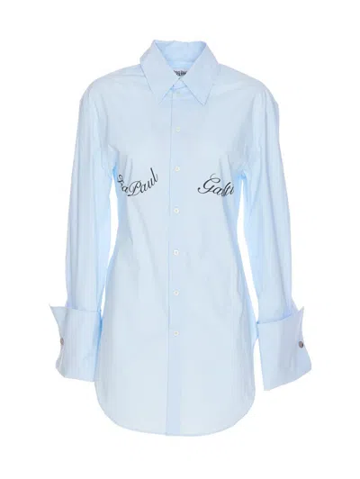 Jean Paul Gaultier Shirts In Blue