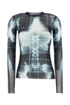 Jean Paul Gaultier Top Con Stampa Squeletor In Printed