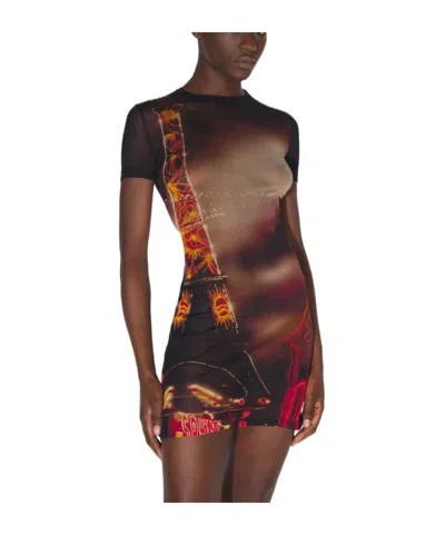 JEAN PAUL GAULTIER SHORT SLEEVE DRESS