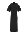Jean Paul Gaultier Short-sleeved Logo Printed Dresses