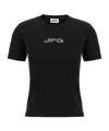 Jean Paul Gaultier The Black Jpg Baby Tee T-shirt Black