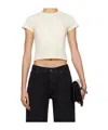 Jean Paul Gaultier Short-sleeved T-shirt In Off-white