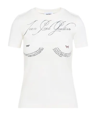 JEAN PAUL GAULTIER JEAN PAUL GAULTIER TATTOO CREWNECK T-SHIRT