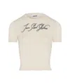 Jean Paul Gaultier 'the Ecru Tattoo' T-shirt In White